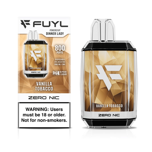 VAPE FUYL 800 PUFF VANILLA TOBACCO 800