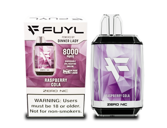 VAPE FUYL BY DINNER LADY 8000 PUFFS RASPBERRY COLA