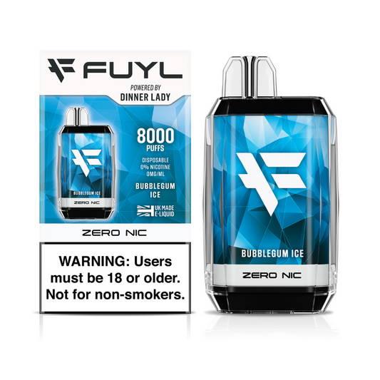 VAPE FUYL 800 PUFF BUBBLEGUM ICE 800