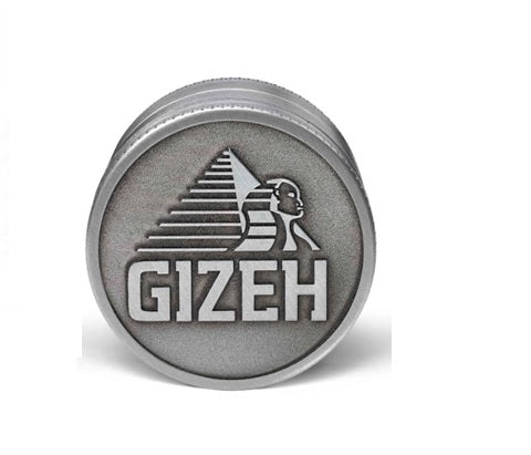 GRINDER GIZEH METÁLICO SILVER 4 PARTES 50 MM